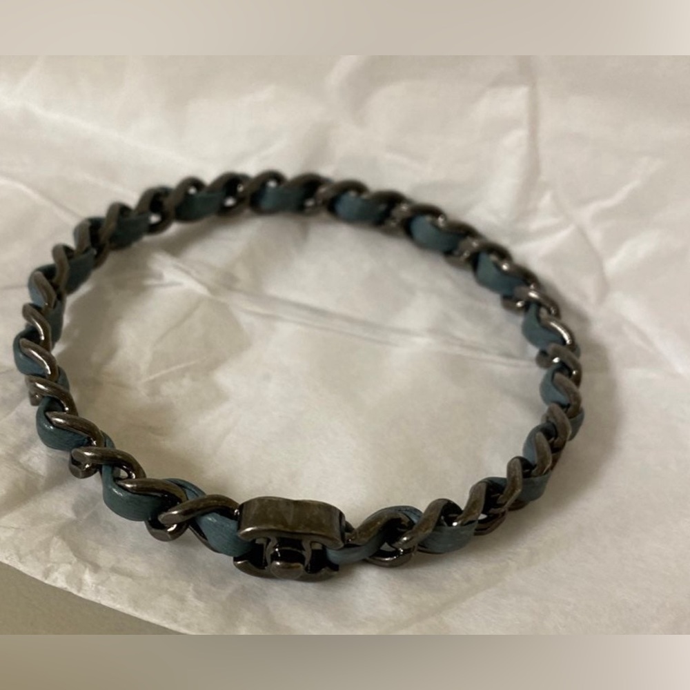Chanel Turnlock Leather Bracelet